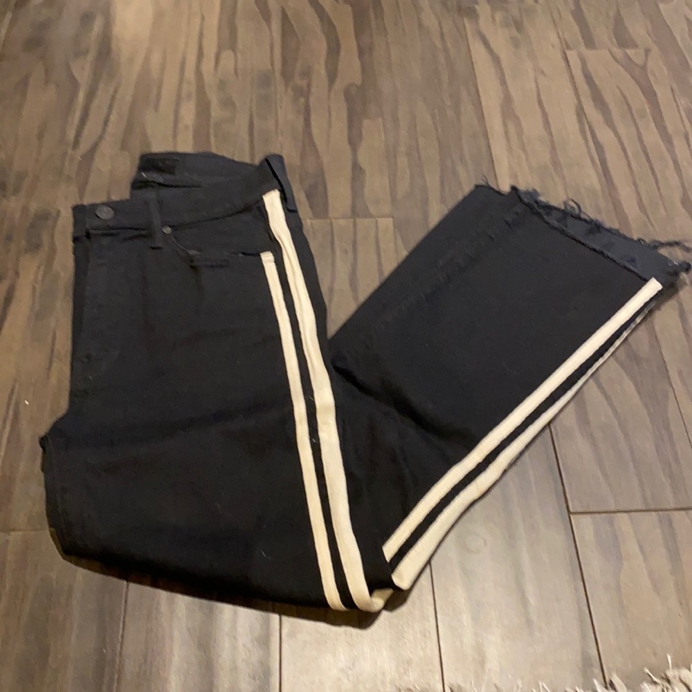 Mother crop jeans